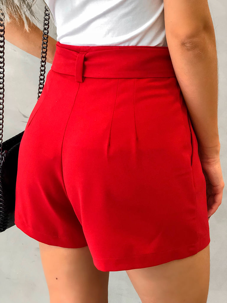 Shorts-Liso-Suzi-Vermelho
