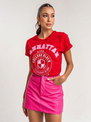 Tshirt Manhattan Vermelho Amb